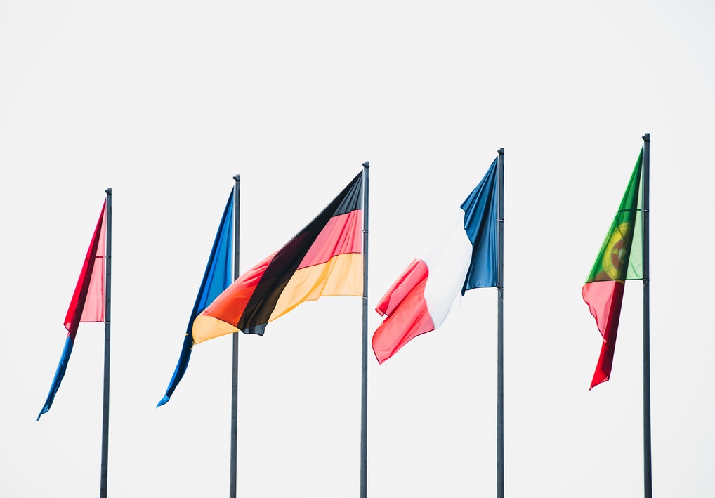 Europäische Union (Flaggen einiger Länder)